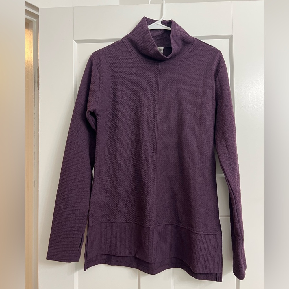 RBX Studio Jacquard Mock Neck Pullover